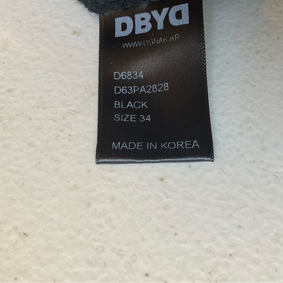 D.Gnak By Kang.D Corded Knit Pants Black - Picture 4 of 9